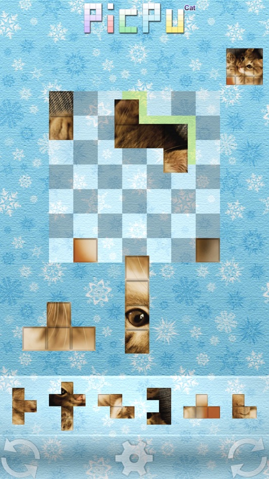 #3. PicPu - Cat Picture Puzzle (iOS) Podle: Oscar Tsang