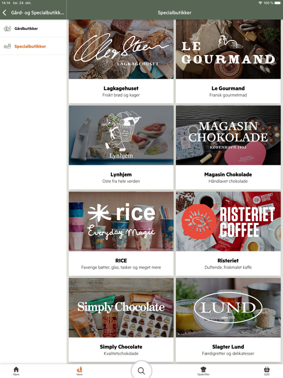nemlig iPad screenshot 4 - Shopping app