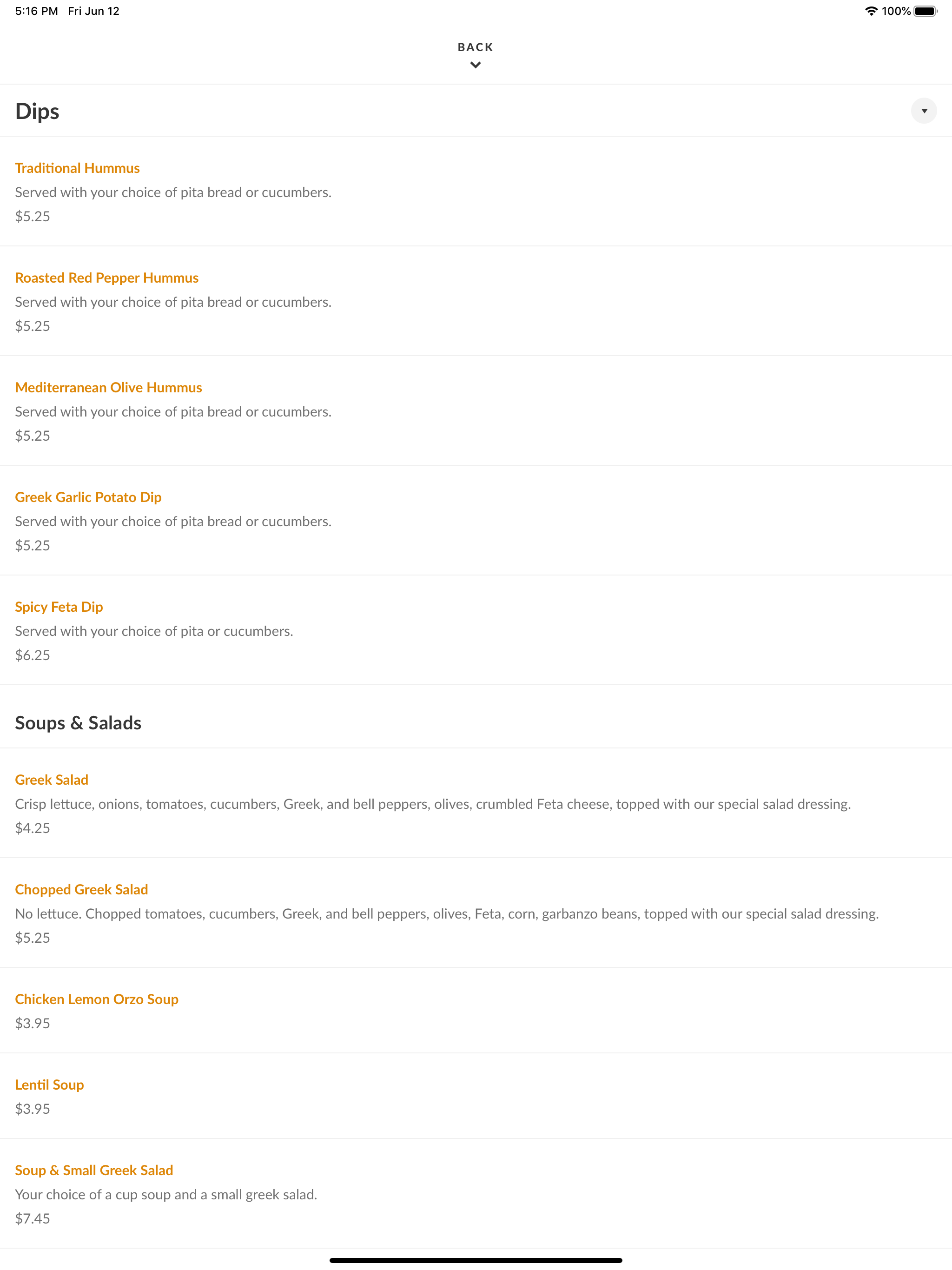 Mr. Gyros Greek Food screenshot 8