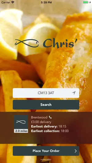 Chris Fish Chicken & Ribs screenshot 1