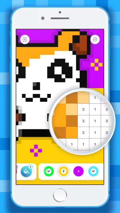 Color by number. Coloring Book screenshot-6