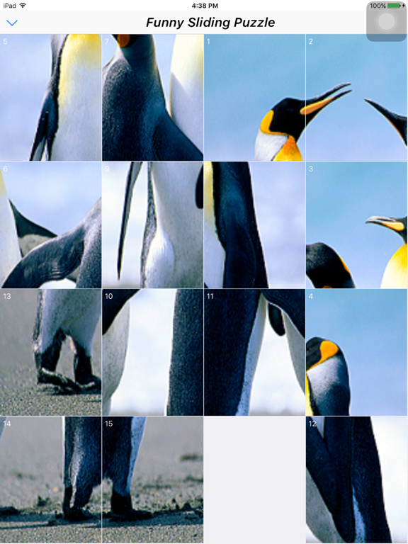Screenshot #6 pour Funny Sliding Puzzle - Classic