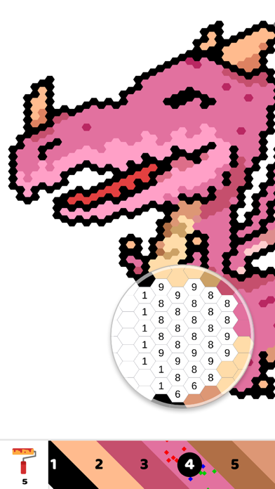 Hexel - Color Art by Number screenshot 1