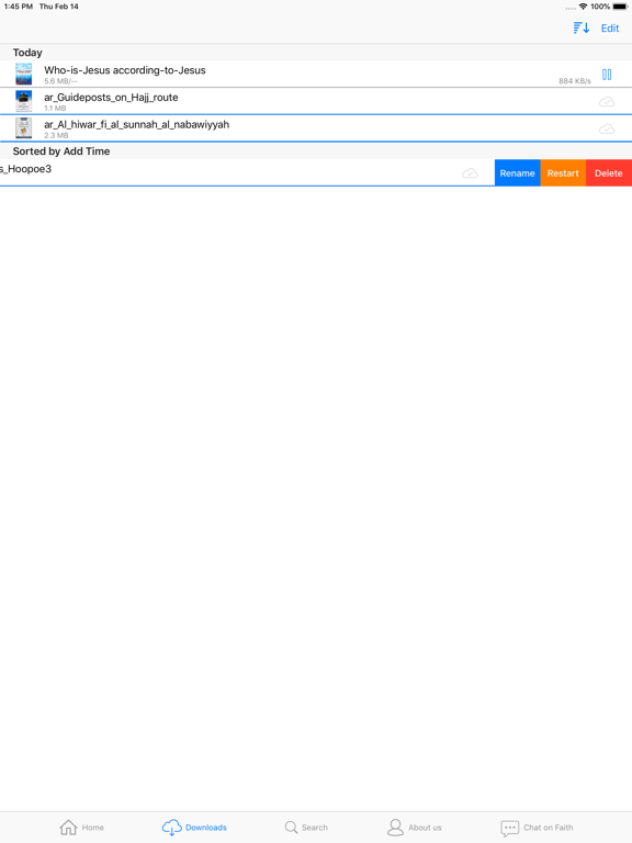 Muslim e-Library - المكتبة iPad screenshot 5 - Book app