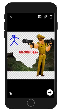 Game screenshot Malayalam Sticker Studio hack