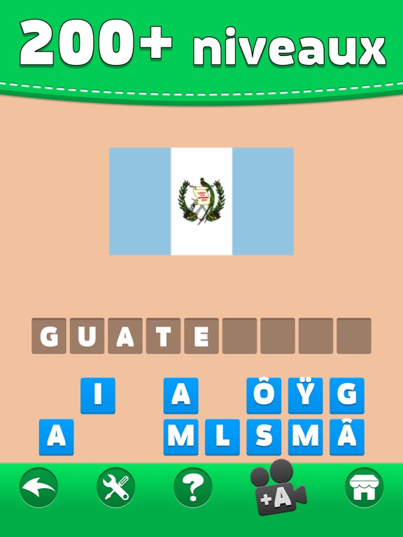 Screenshot #5 pour Drapeaux Quiz - Jeu De Mots