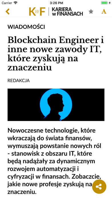 KarierawFinansach.pl Screenshot