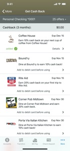Uwharrie Bank e-zMobile screenshot #2 for iPhone