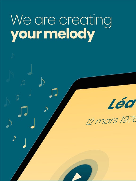 My Melody iPad screenshot 1 - Music app