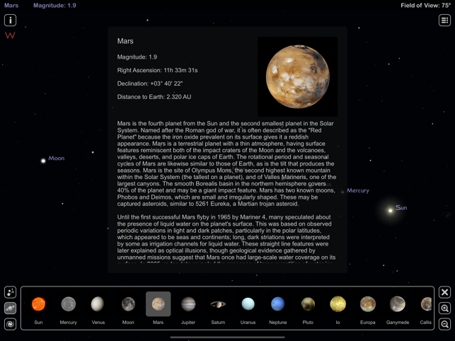 ‎Star Rover HD - Night Sky Map Screenshot