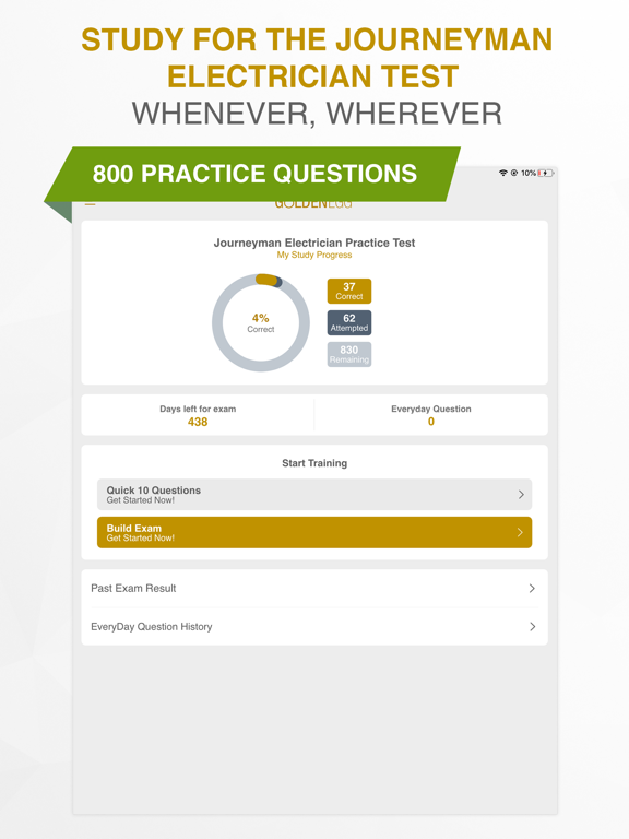 Screenshot #4 pour Journeyman Electrician Exam.