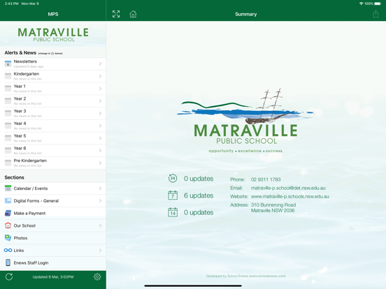 Screenshot #4 pour Matraville Public School.