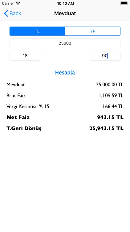 Faiz Hesapla screenshot-6