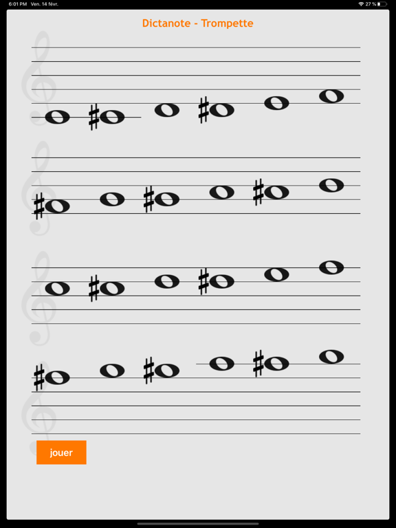 Screenshot #4 pour Dictanote Trompette