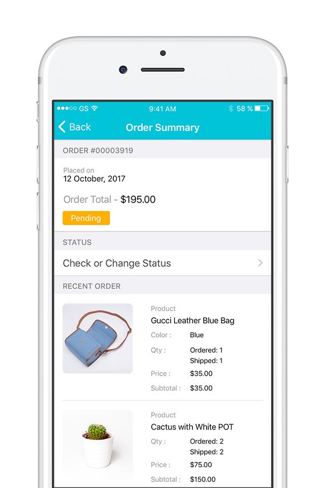 PrestaShop Vendor Mobile App screenshot 2