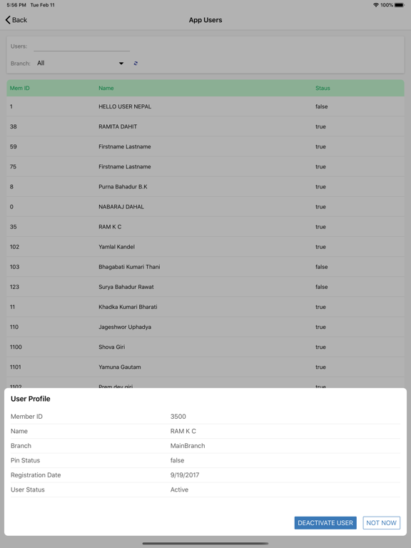 Screenshot #6 pour SaccosPlus Admin