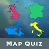 World Map Quiz delete, cancel