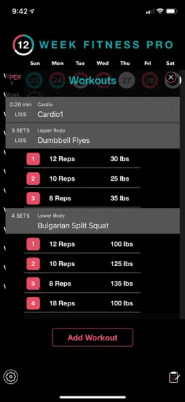 Game screenshot 12 Week Fitness Pro apk