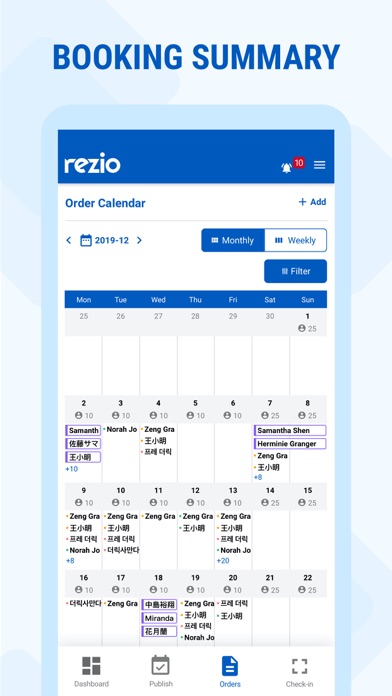 Rezio Travel Booking Admin Screenshot