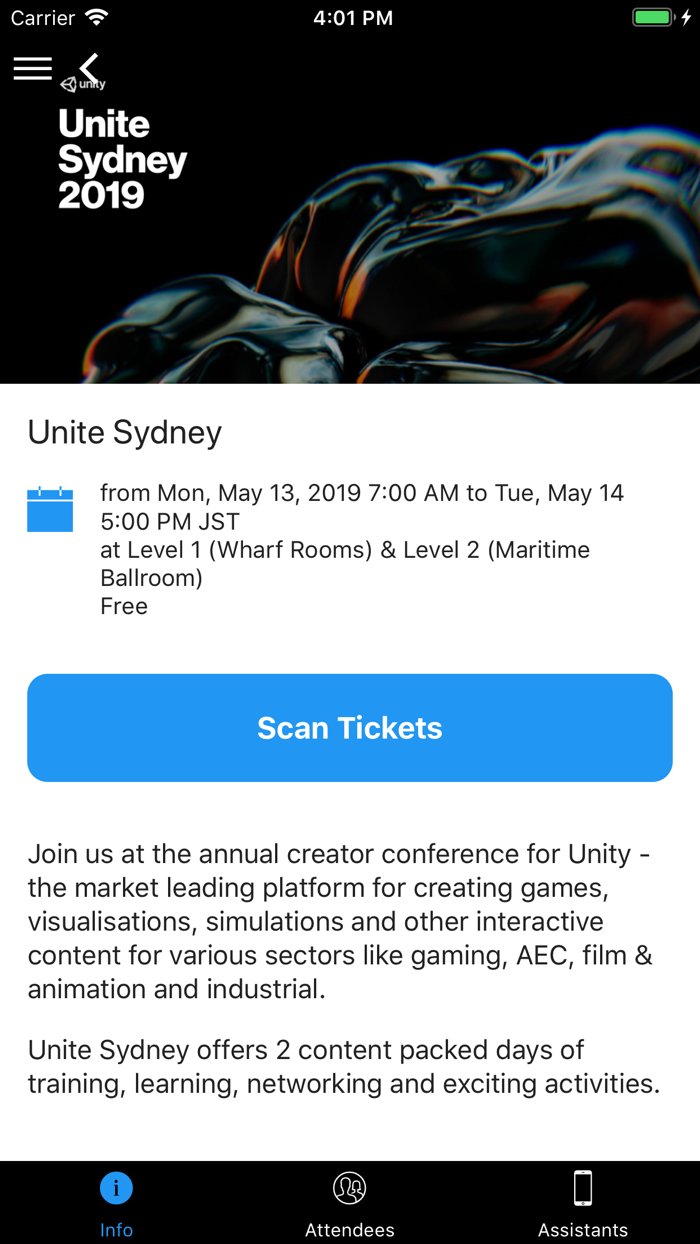 Unity Meetup Organizer