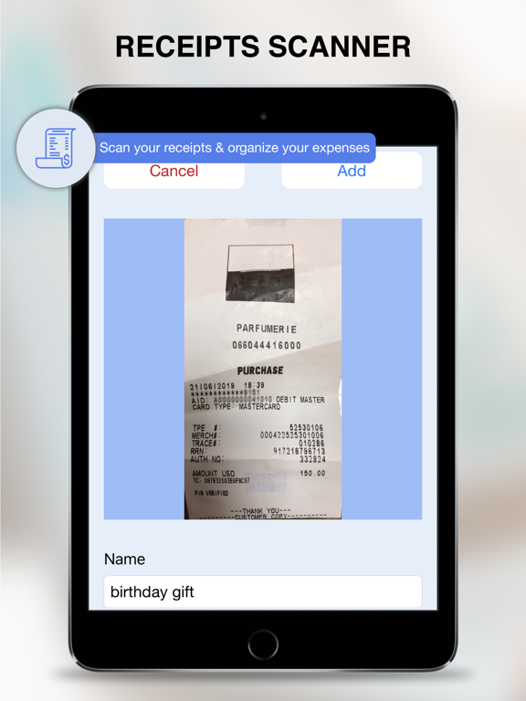 Widget Scanner App - QR, PDF iPad screenshot