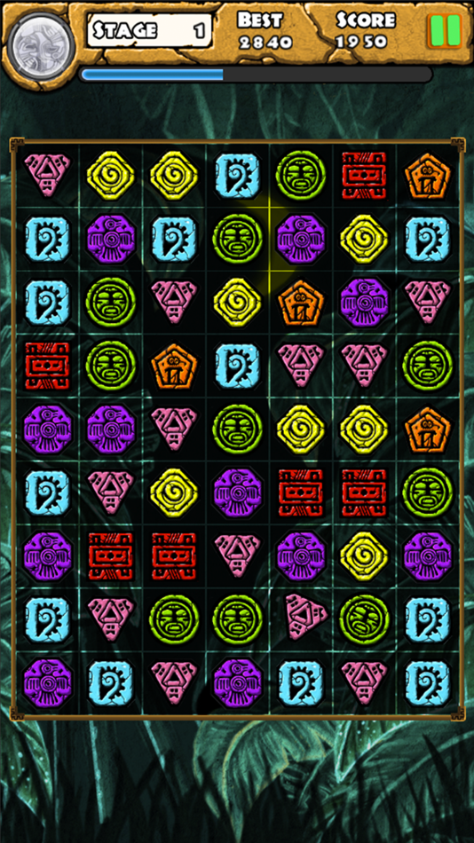 #5. Aztec Temple Quest - Match 3 (iOS) 由: Tim Vogel