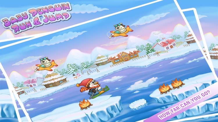Baby Penguin 2D Endless Runner screenshot-4