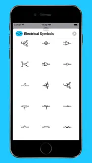 electrical symbols iphone screenshot 4