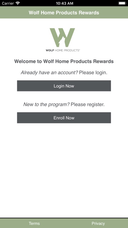 Wolf Home Products Rewards