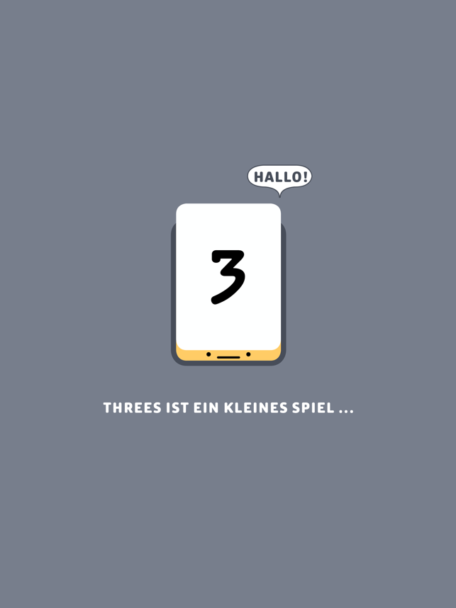 ‎Threes!+ Screenshot