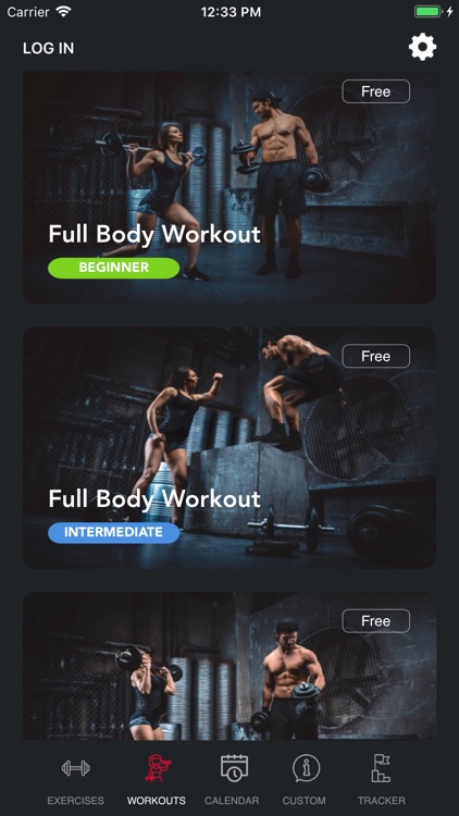 Weight-Lifting Workout Planner screenshot-0