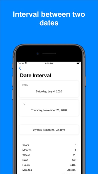 Date & Time Intervalのおすすめ画像3