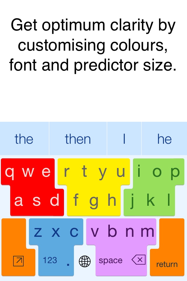 SuperKeys Accessible Keyboard screenshot 4