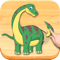 App Icon for Dino Puzzle for Kids Full Game App in Pakistan IOS App Store