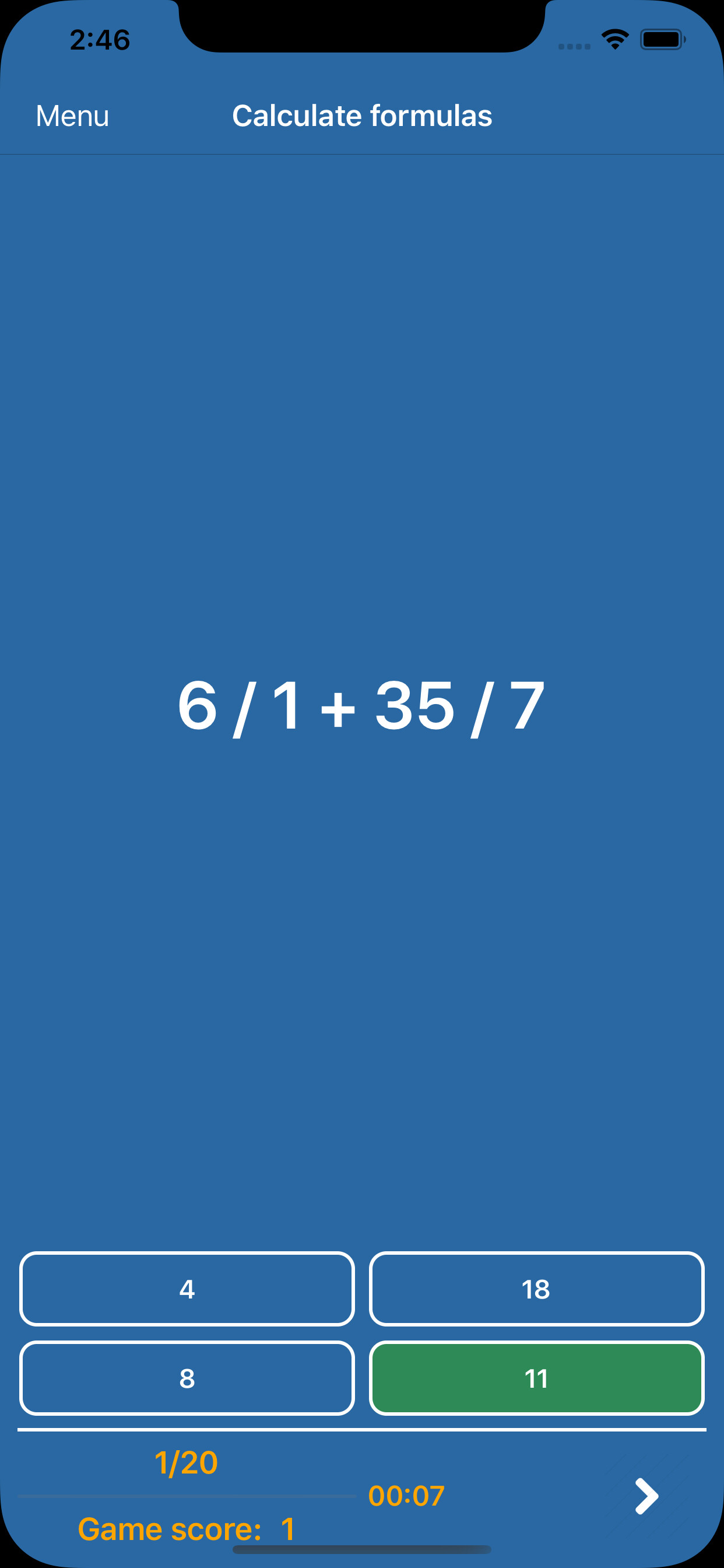 Brain and memory training screenshot 7