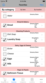 Shopping.List screenshot