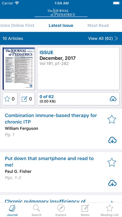 The Journal of Pediatrics
