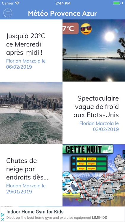 Météo Provence Azur