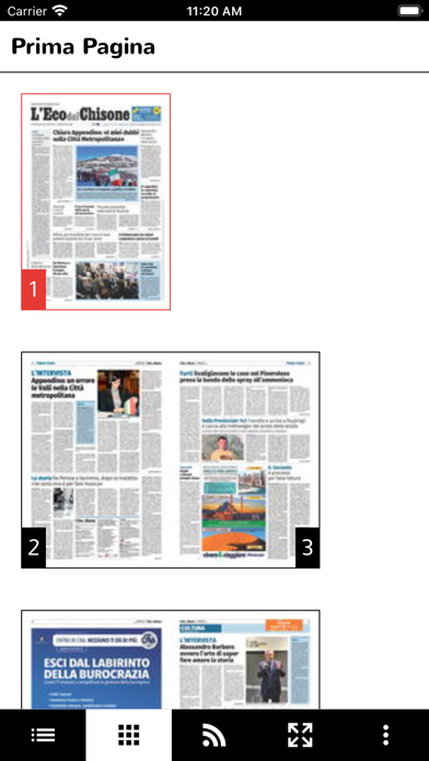 Eco del Chisone Screenshot