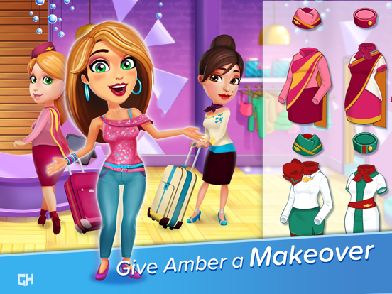 Screenshot #3 for Amber's Airline - 7 Wonders