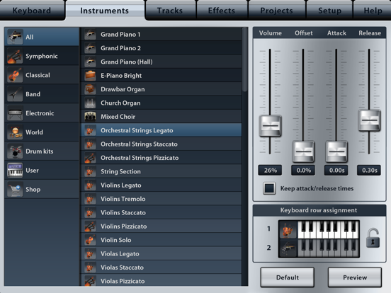 Music Studio iPad app afbeelding 3