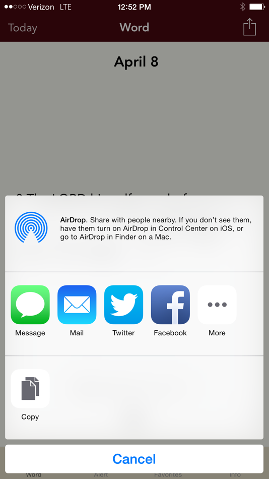 #2. Word Alert (iOS) بواسطة: Fingoware, LLC