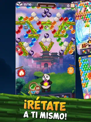 Screenshot 4 Bubble Shooter: Panda Pop! iphone