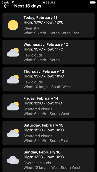 WeatherLike: Weather Forecast screenshot 4