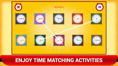 Clock Telling Time For Kids screenshot 2
