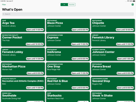 What's Open at Mason