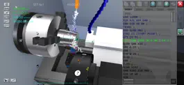 Game screenshot CNC Lathe Simulator apk