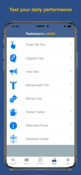 Game screenshot Parkinson's LifeKit apk