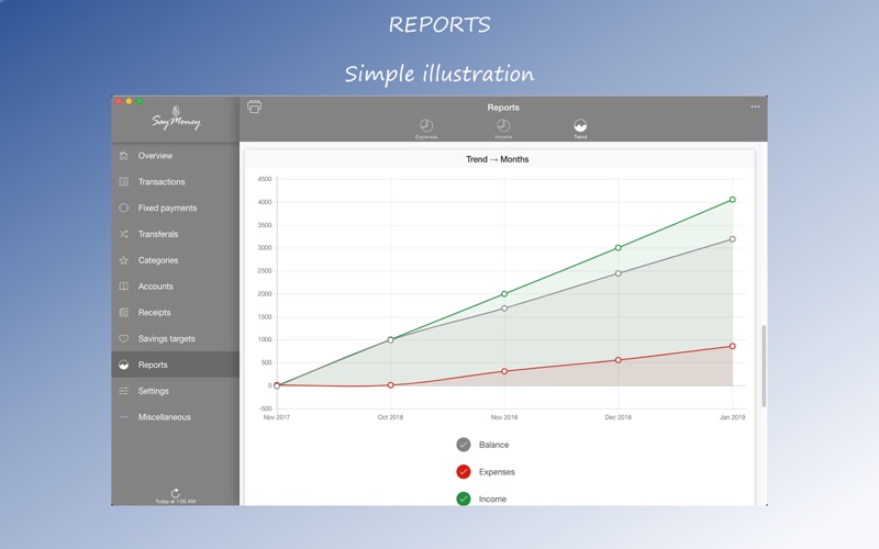 SayMoney Pro - Your finances Screenshot