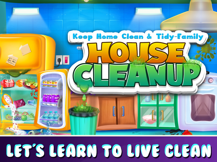 Tidy Girl House Cleaning Game